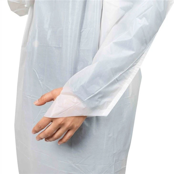 White CPE Gown